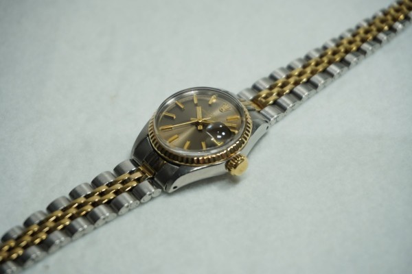 レディース ロレックス Ref.6517 SS/YG Fat Lady（LR-96／1971年)の詳細写真5枚目