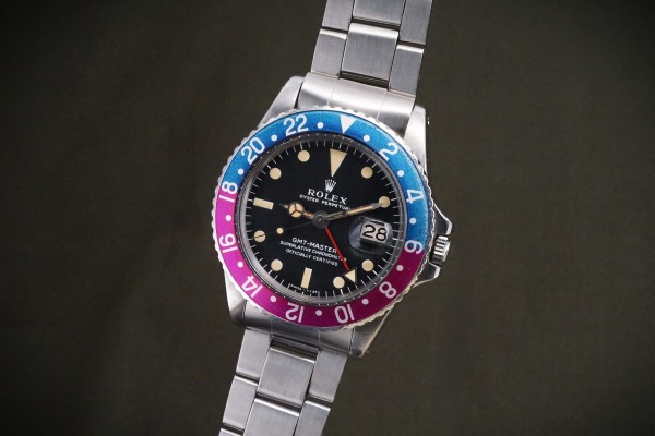 ロレックス GMTマスター Ref-1675 Long-E Fuchsia Bezel（RS-337／1968年)の詳細写真2枚目