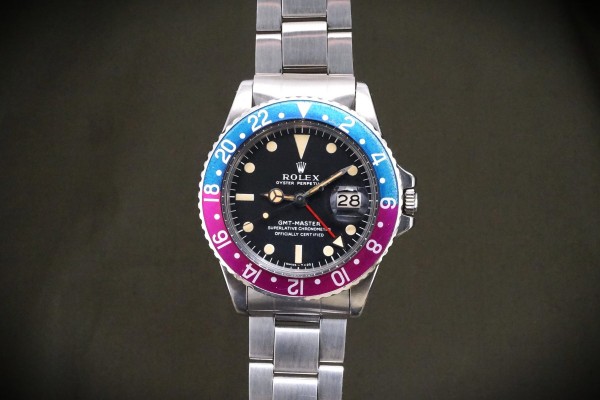 ロレックス GMTマスター Ref-1675 Long-E Fuchsia Bezel（RS-337／1968年)の詳細写真3枚目