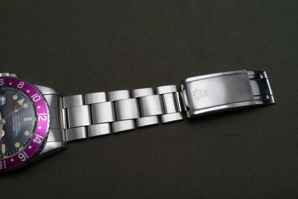 ロレックス GMTマスター Ref-1675 Long-E Fuchsia Bezel（RS-337／1968年)の詳細写真8枚目