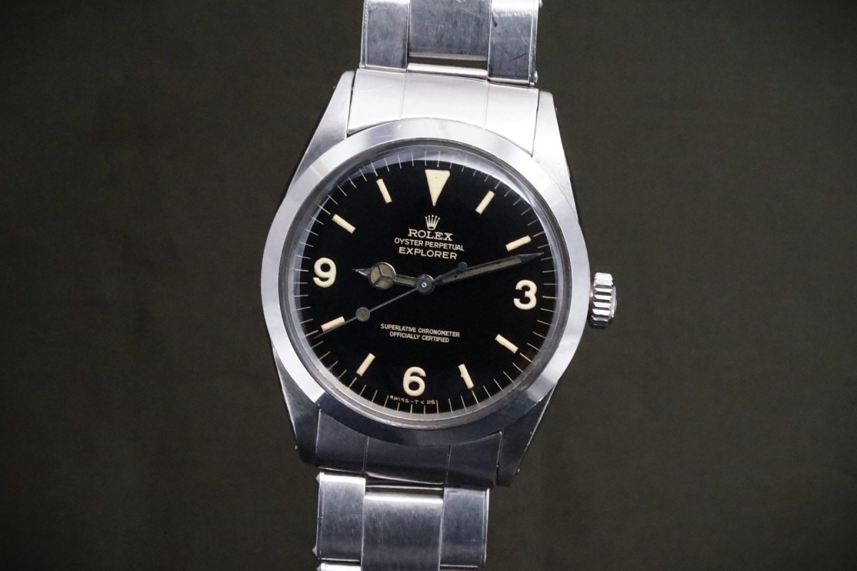 ロレックス EXPLORER Ref-1016 Gilt/Gloss Dial（RS-423／1967年)