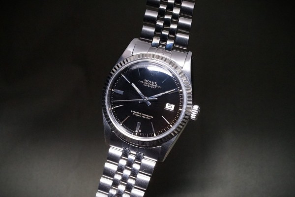 ロレックス DATEJAST Ref-1601 Gilt Glossy Dial（RO-345／1966年)の詳細写真2枚目