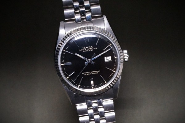 ロレックス DATEJAST Ref-1601 Gilt Glossy Dial（RO-345／1966年)の詳細写真4枚目