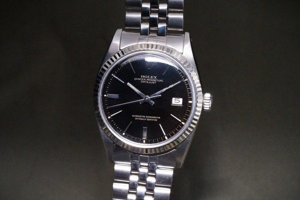 ロレックス DATEJAST Ref-1601 Gilt Glossy Dial（RO-345／1966年)の詳細写真1枚目