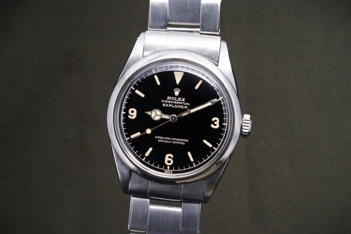 ロレックス EXPLORER Ref-1016 Chapterring Fat 369（RS-421／1962年)