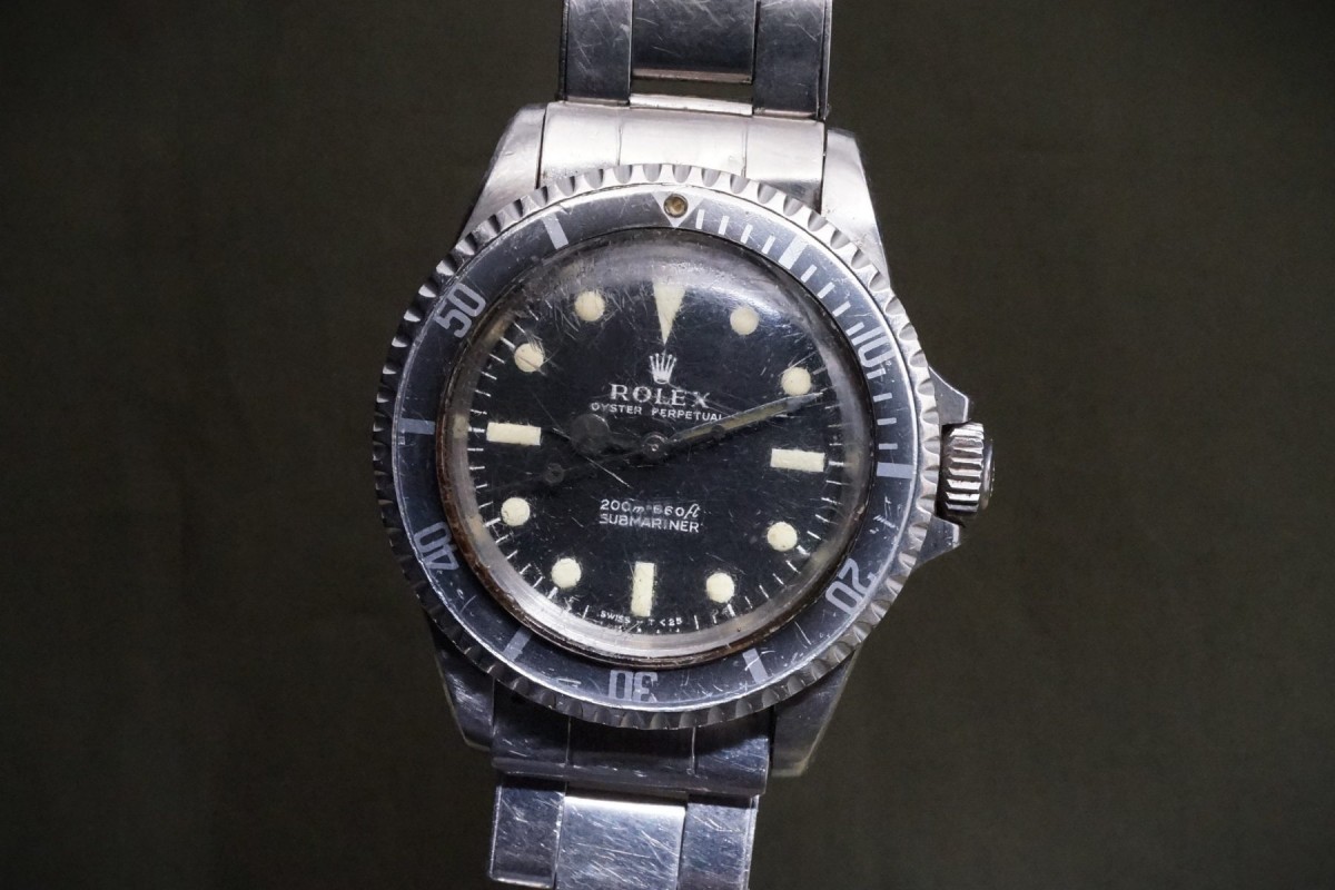 ロレックス サブマリーナ Ref-5513 Meterfirst(RG-18/1967)