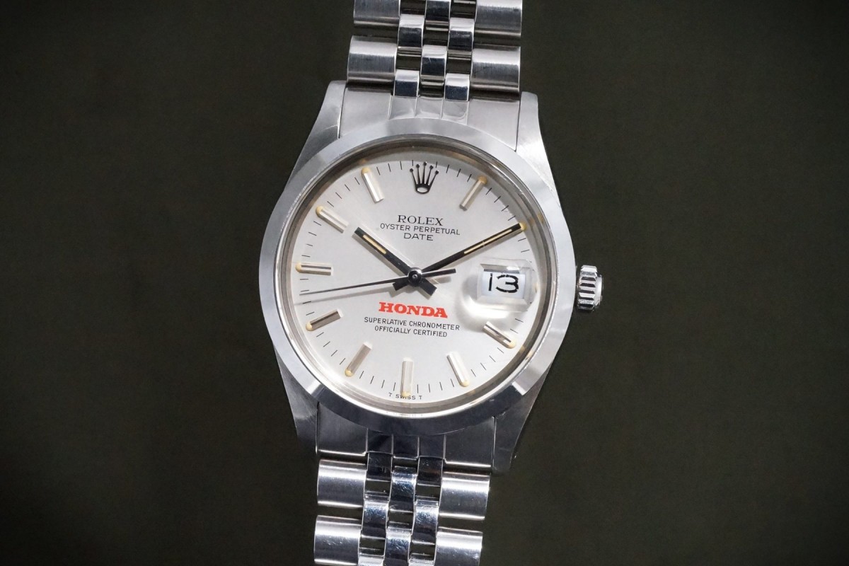 ロレックス PERPETUAL DATE Ref-15000 「HONDA 」Model・Guarantee & Box(RO-15/1983年)