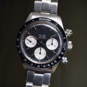 ロレックス COSMOGRAPH Ref-6263 Black Lowletter Sigma σ Dial