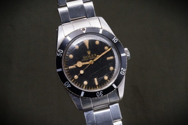 ロレックス サブマリーナ Ref-6205 Clean Dial（RS-79／1954年)の詳細写真4枚目