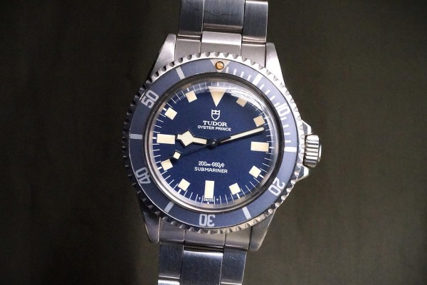 チュードル サブマリーナ Ref-7016/0 Blue Snowflake（TG-8／1970年)の詳細写真1枚目