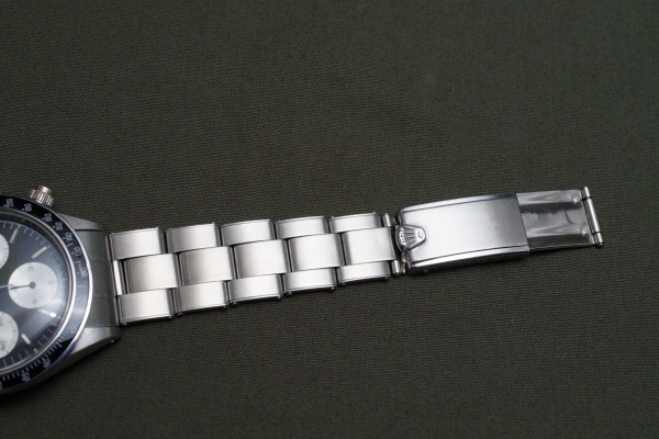 ロレックス OYSTER COSMOGRAPH Ref-6240 Black Little デイトナ（RS-390／1965年)の詳細写真8枚目