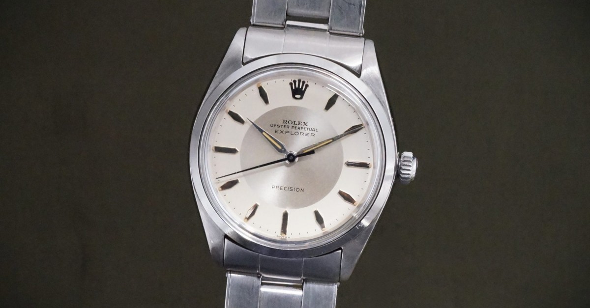ロレックス EXPLORER Ref-5500 Bulls Eye Dial（RO-388／1962年