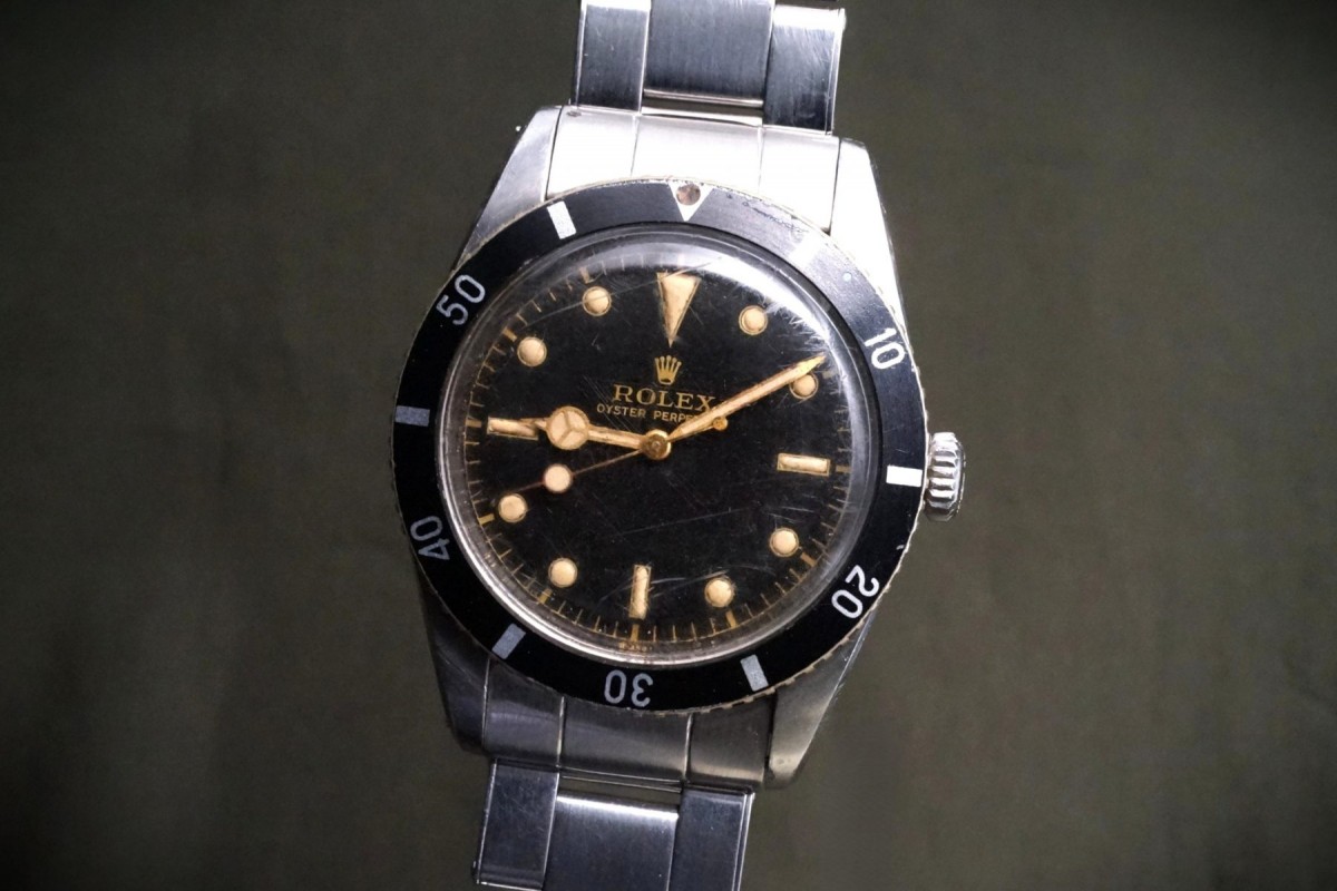 ロレックス サブマリーナ Ref-6205 Clean Dial(RS-79/1954年)