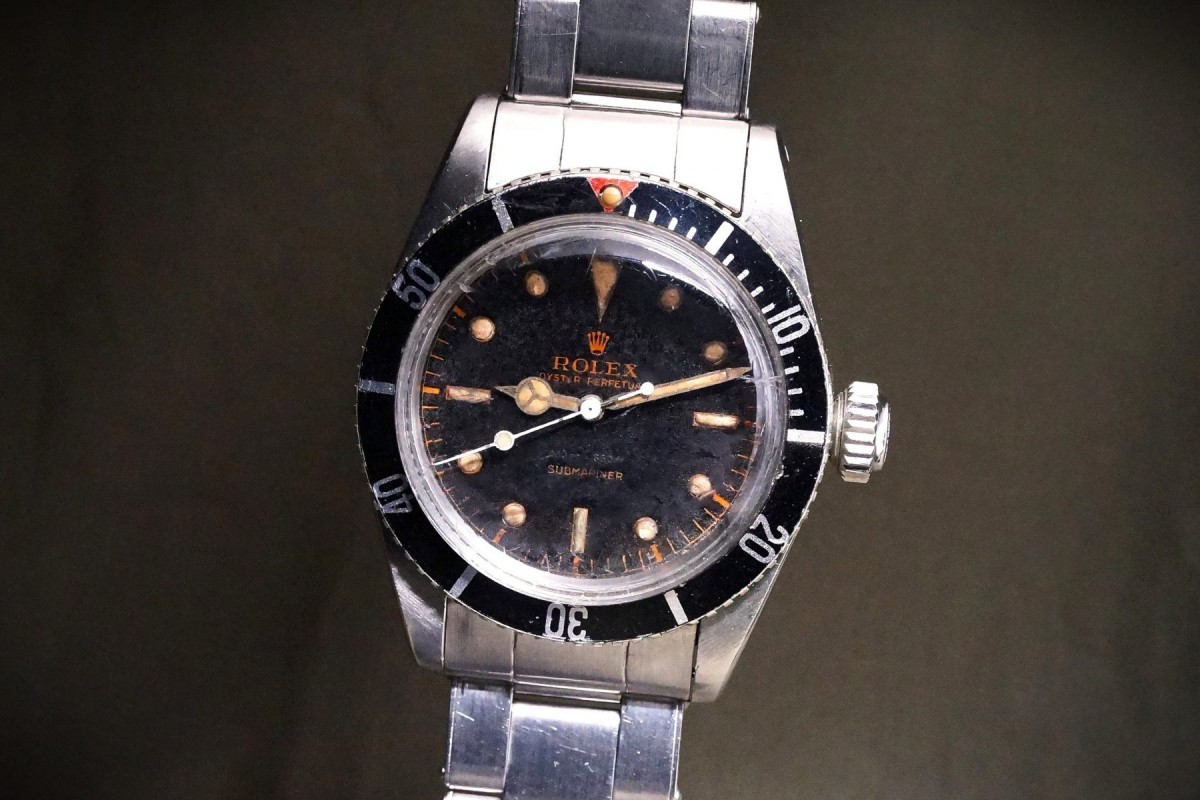 ロレックス サブマリーナ Ref-5510 Big Crown(RG-17/1958年)