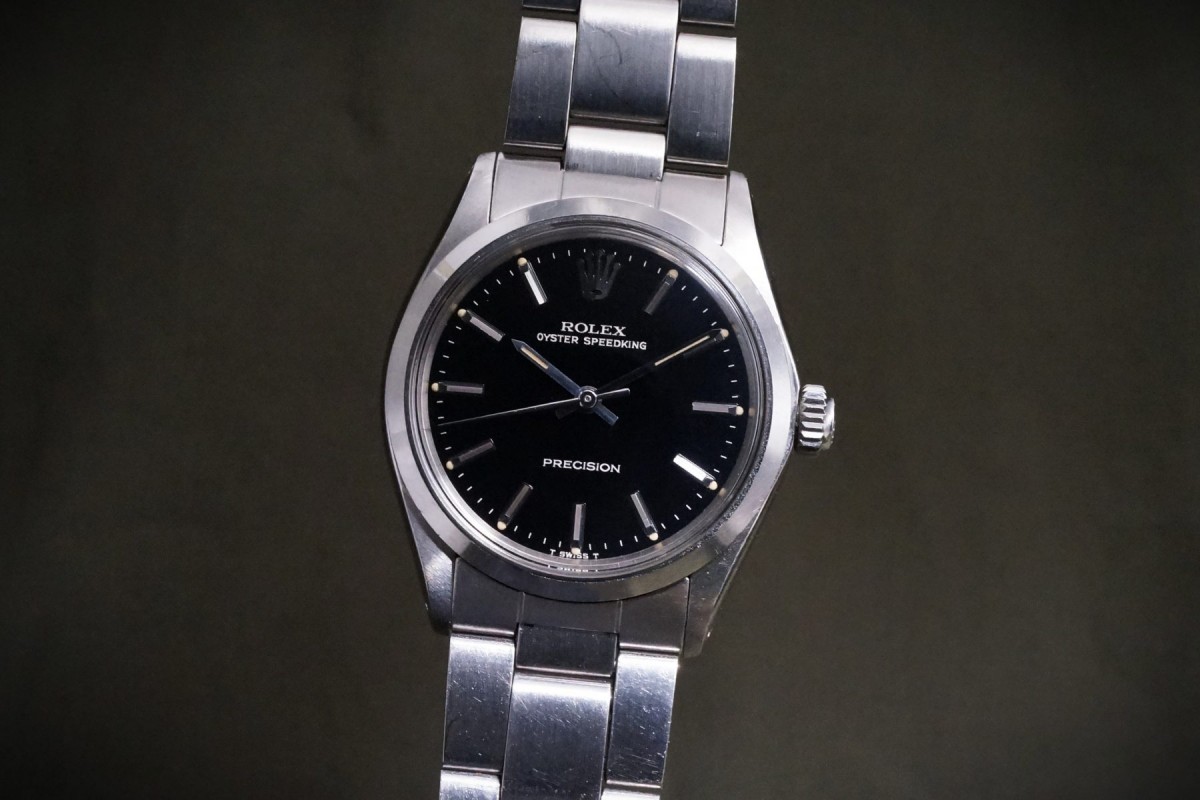 ロレックス OYSTER SPEEDKING Ref-6430 Gilt Glossy Dial（RO-382／1970年)