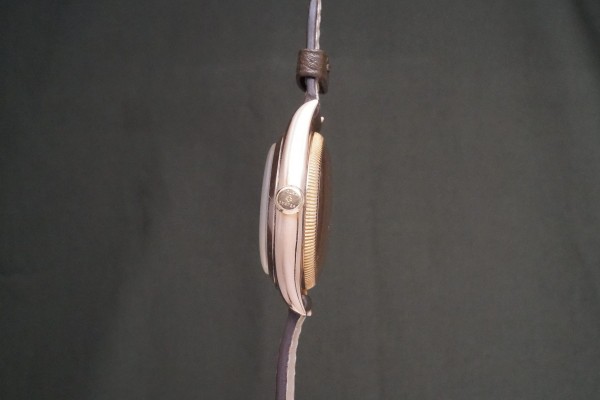 ロレックス バブルバック Ref-3131 18KPG（RO-381／1947年)の詳細写真7枚目