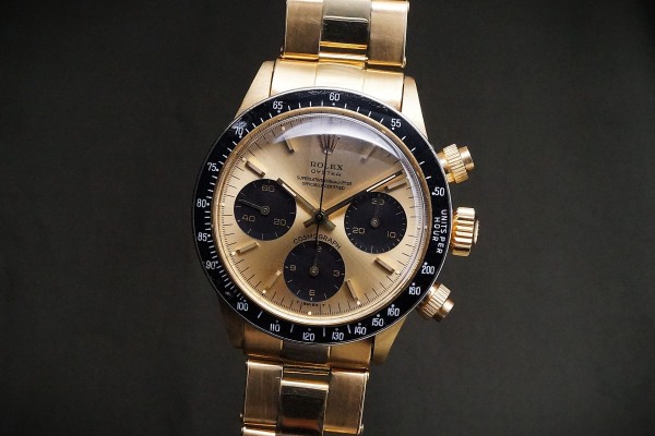 ロレックス OYSTER COSMOGRAPH Ref-6263/8 18KYG Split Dial（RS-353／1969年)の詳細写真1枚目