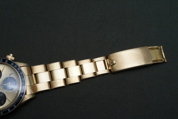 ロレックス OYSTER COSMOGRAPH Ref-6263/8 18KYG Split Dial（RS-353／1969年)の詳細写真8枚目