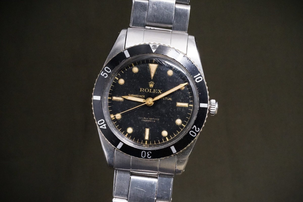 ロレックス サブマリーナ Ref-6204 Split Dial（RS-03／1953年)