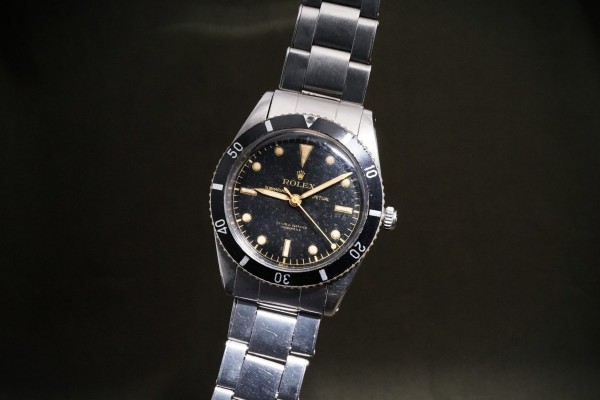 ロレックス サブマリーナ Ref-6204 Split Dial（RS-03／1953年)の詳細写真2枚目