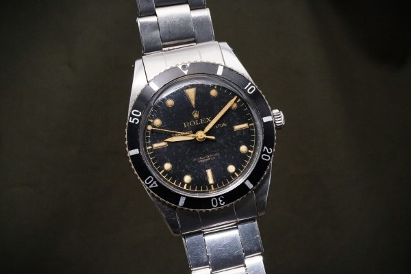 ロレックス サブマリーナ Ref-6204 Split Dial（RS-03／1953年)の詳細写真4枚目