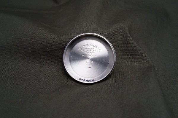 ロレックス Ref.6564 Oyster Perpetual 50m=165ft（RO-389／1956年)の詳細写真9枚目