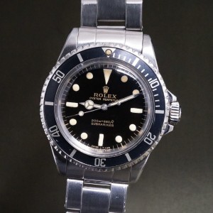 ロレックス サブマリーナ Ref-5513 Gilt/Gloss Dial
