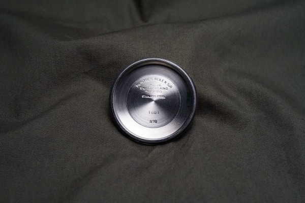 ロレックス デイトジャスト Ref-1601/3 Black Mirror Dial（RO-394／1970年)の詳細写真9枚目