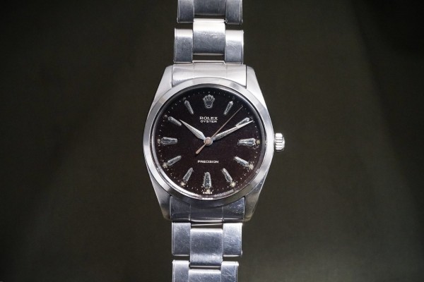 ロレックス Big Oyster Ref-6424 Black Gilt Dial（RS-393／1963年)の詳細写真3枚目