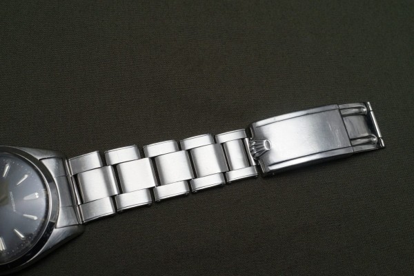 ロレックス Big Oyster Ref-6424 Black Gilt Dial（RS-393／1963年)の詳細写真8枚目