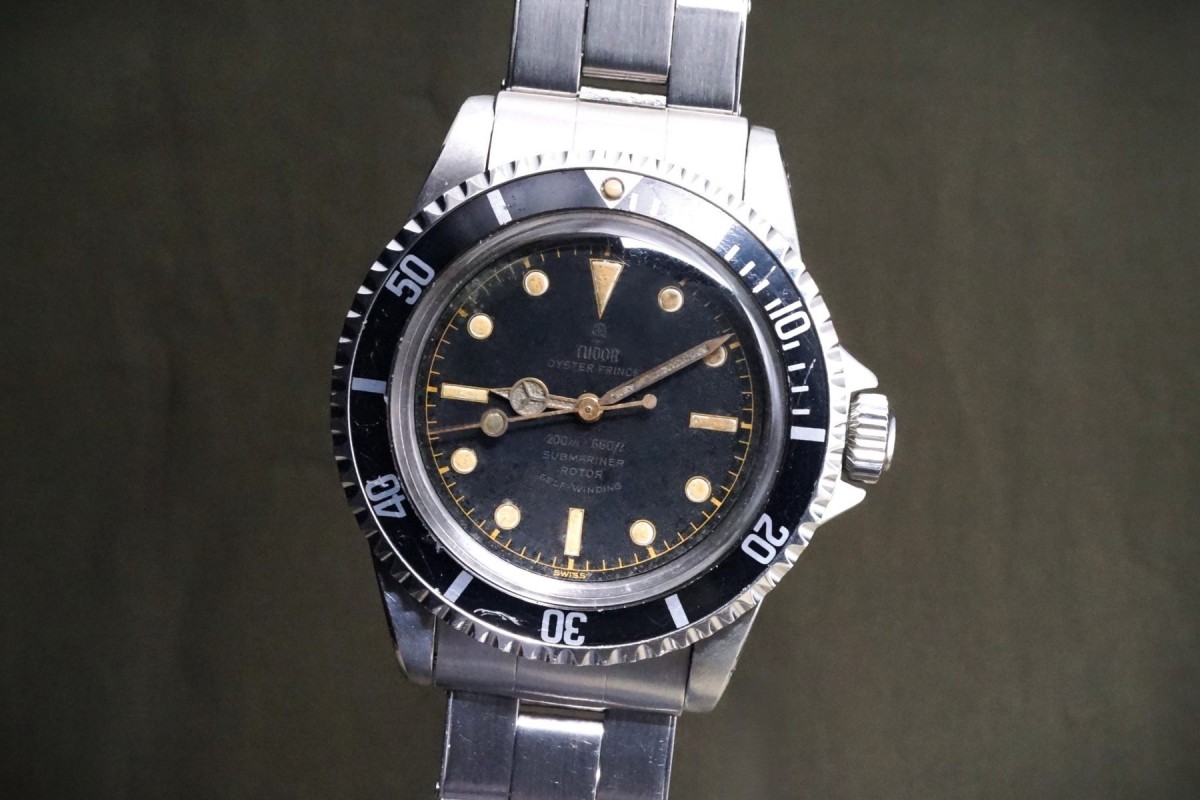 チュードル サブマリーナ Ref-7928 PCG Gold Chapterring Dial(TG-14/1963年)