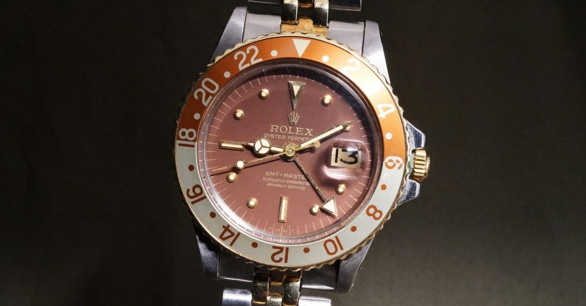 ロレックス GMTマスター Ref-1675/3 Brown Nipple Dial（RS-424／1976