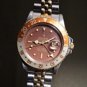 ロレックス GMTマスター Ref-1675/3 Brown Nipple Dial