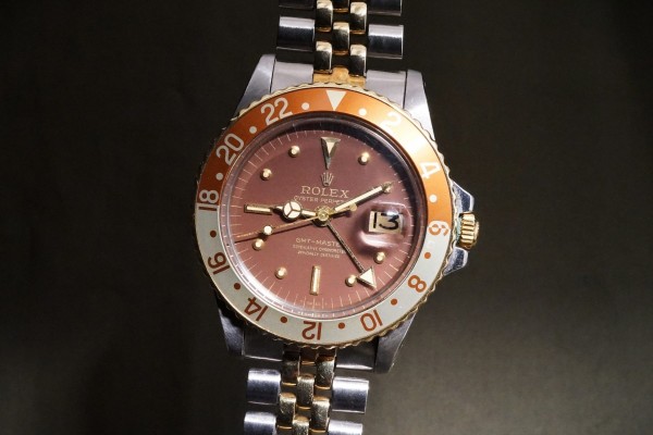 ロレックス GMTマスター Ref-1675/3 Brown Nipple Dial（RS-424／1976年)の詳細写真1枚目