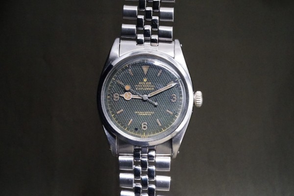 ロレックス EXPLORER Ref-6350 Honeycomb Dial（RS-10／1953年)の詳細写真3枚目