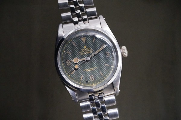 ロレックス EXPLORER Ref-6350 Honeycomb Dial（RS-10／1953年)の詳細写真4枚目