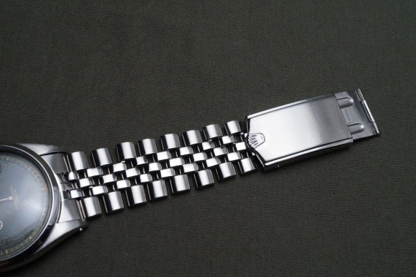 ロレックス EXPLORER Ref-6350 Honeycomb Dial（RS-10／1953年)の詳細写真8枚目