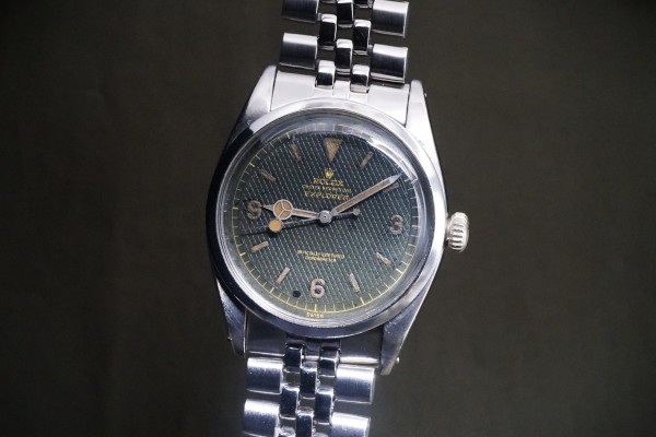 ロレックス EXPLORER Ref-6350 Honeycomb Dial（RS-10／1953年)の詳細写真1枚目