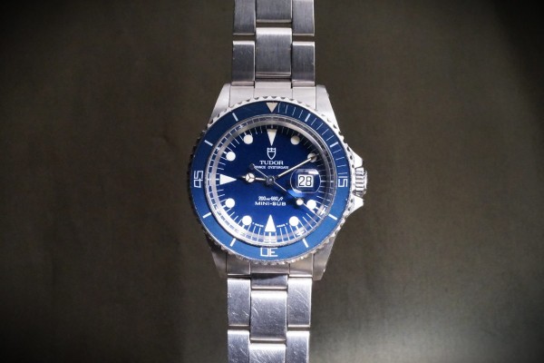チュードル MINI サブマリーナ Ref-73090 BLUE（TG-1／1989年)の詳細写真3枚目