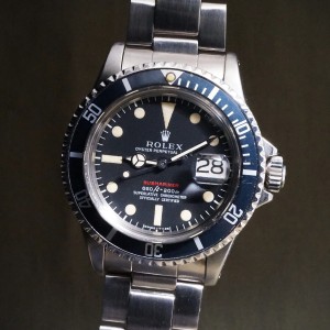 ロレックス 赤サブマリーナ Ref-1680 Mark-4 Full Set