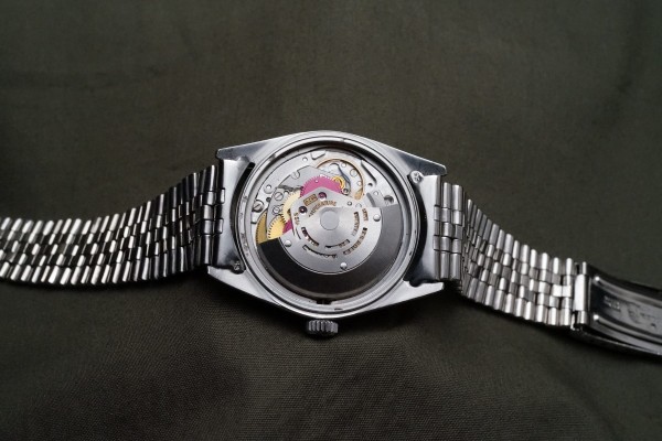 ロレックス デイトジャスト Ref-1603 Eiging Gilt Dial（RO-400／1968年)の詳細写真10枚目
