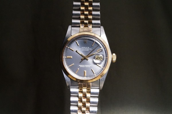 ロレックス デイトジャスト Ref-1600/3 Grey Dial Rare!（RO-399／1975年)の詳細写真3枚目