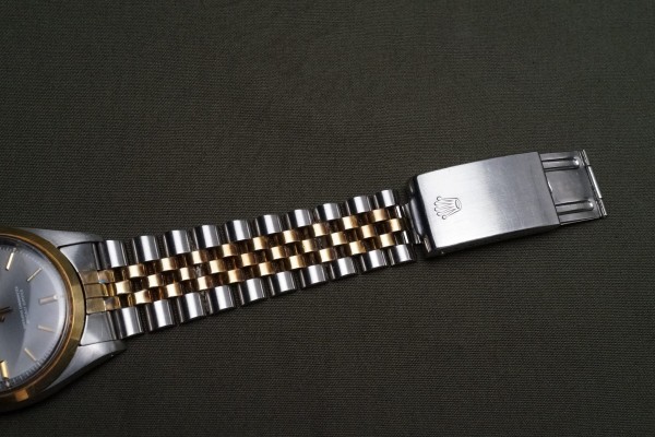 ロレックス デイトジャスト Ref-1600/3 Grey Dial Rare!（RO-399／1975年)の詳細写真8枚目
