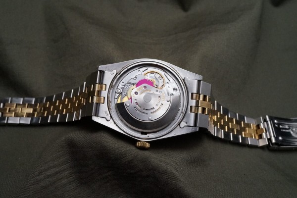 ロレックス デイトジャスト Ref-1600/3 Grey Dial Rare!（RO-399／1975年)の詳細写真10枚目