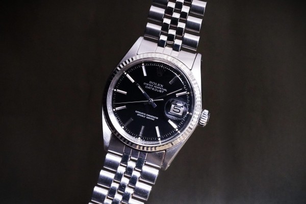ロレックス デイトジャスト Ref-1601 Black Mirror Dial（RO-397／1970年)の詳細写真2枚目