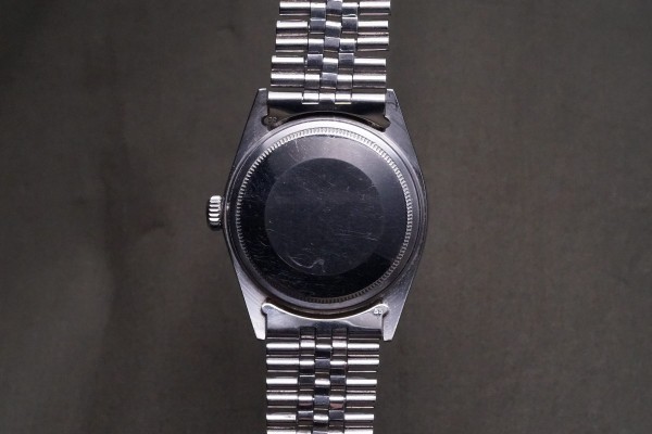 ロレックス デイトジャスト Ref-1601 Black Mirror Dial（RO-397／1970年)の詳細写真8枚目