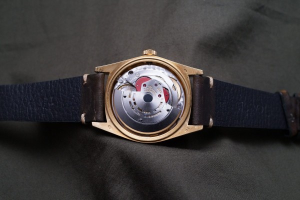ロレックス デイデイト Ref-18038 ONXY DIAL GUARANTEE（RD-214／1985年)の詳細写真8枚目